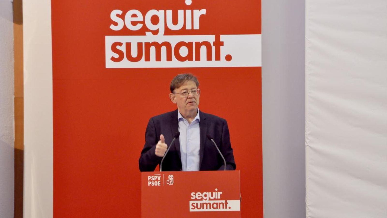Ximo Puig en el comité nacional del PSPV-PSOE