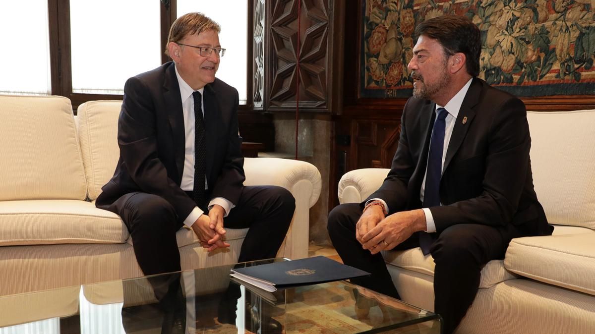 Puig i Barcala es reuniran cada sis mesos per a abordar els projectes comuns Puig i Barcala es reuniran cada sis mesos per a abordar els projectes comuns