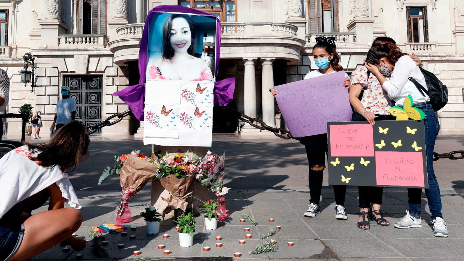 Amigues de Yéssica Daniela demanen justícia.