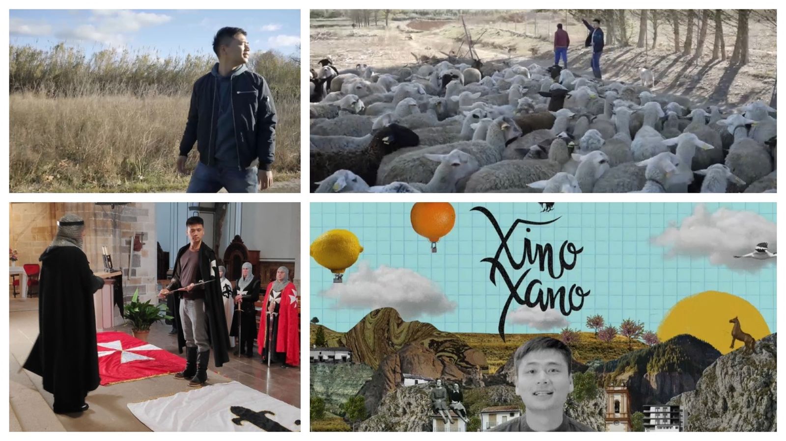 En la parada a Sant Mateu, Hu ha visitat una granja, ha aprés jocs tradicionals i fins tot ha conegut el seu passat templer i ha sigut nomenat cavaller de l'ordre de l'Hospital de Sant Mateu