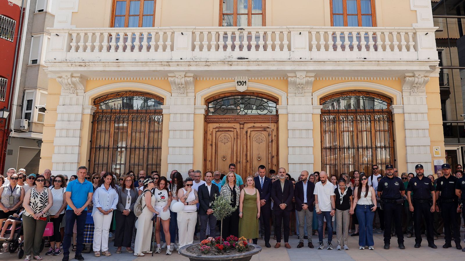 Minut de silenci a Algemesí