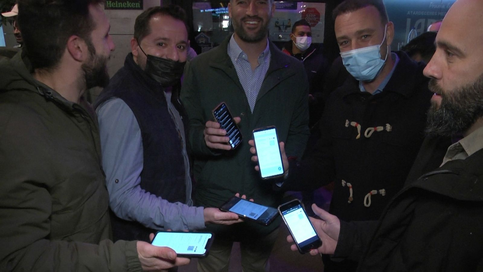 Primera nit del certificat covid