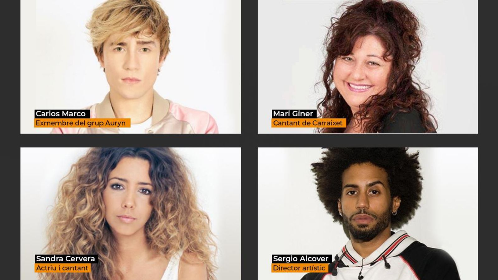Artistes valencians membres del jurat de Family Duo