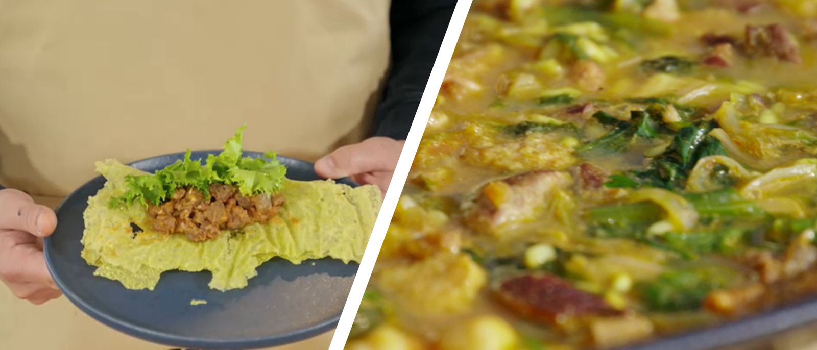 Coca cruixent de paella de fetge de bou