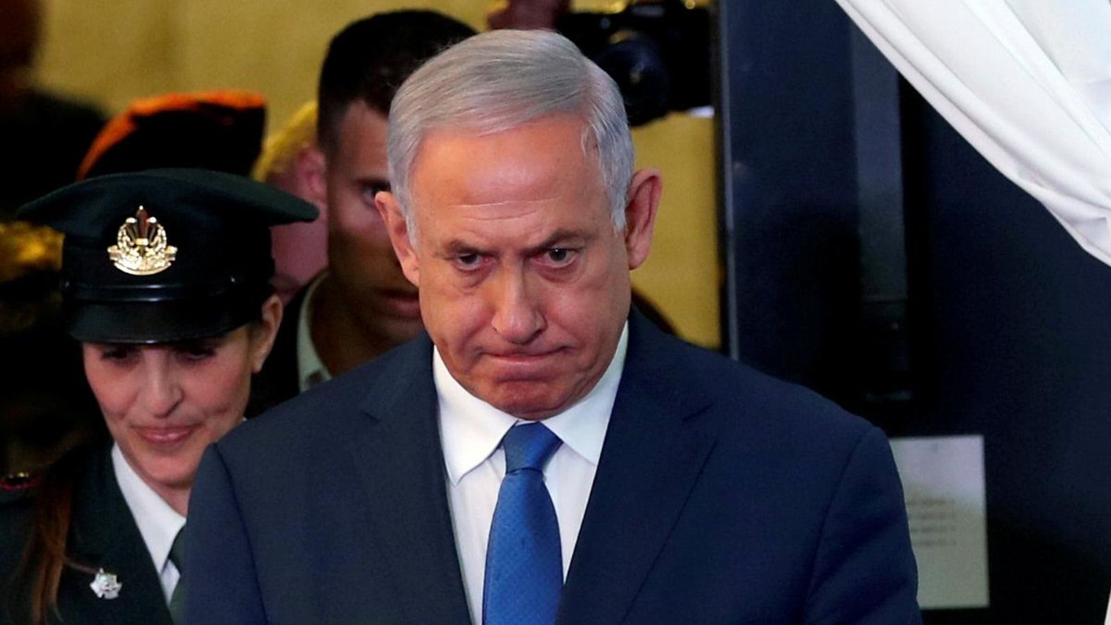 El primer ministre en funcions d’Israel, Benjamin Netanyahu