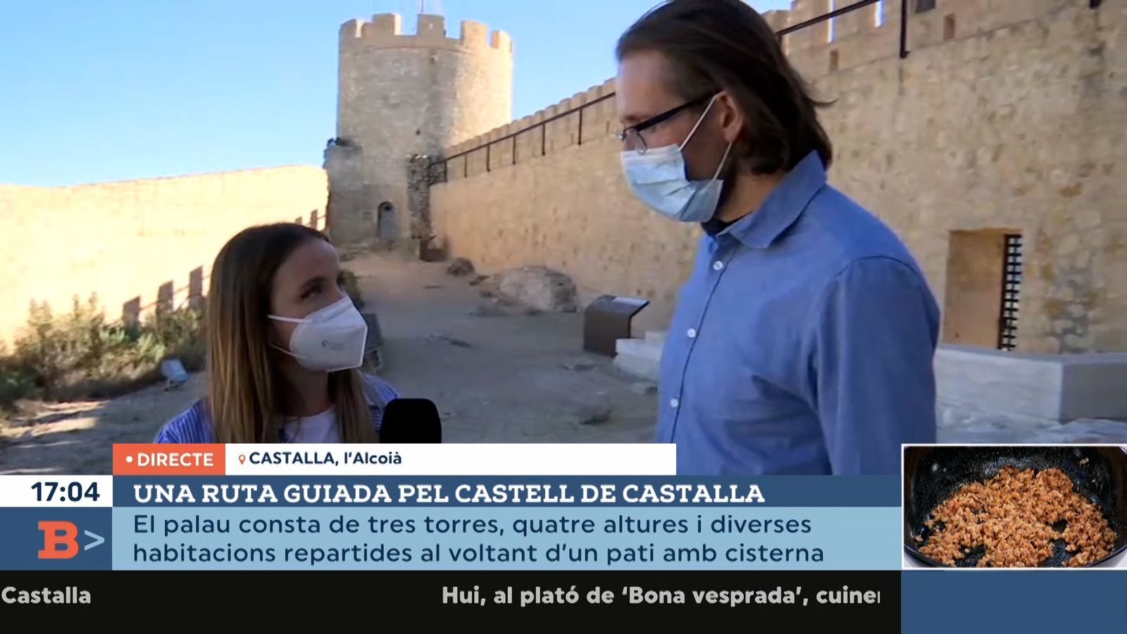 05.10.2021 | Una ruta guiada pel castell de Castalla
