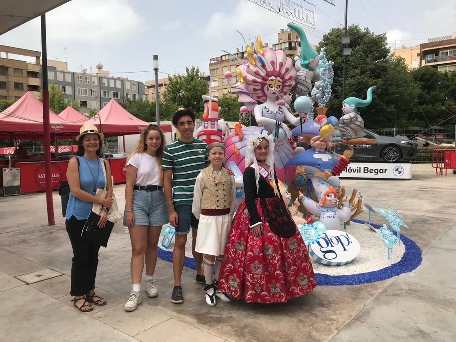 El jurat de La Colla a la Foguera Sèneca-Autobusos