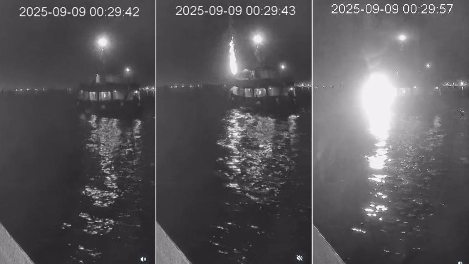 Un dels vídeos sobre el presumpte atac difosos per la flotilla de la llibertat