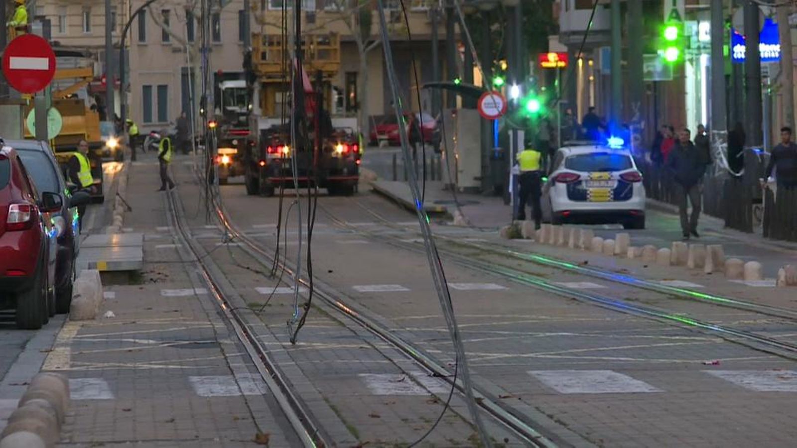 Es restableix la circulació en la línia 4 del tramvia de València