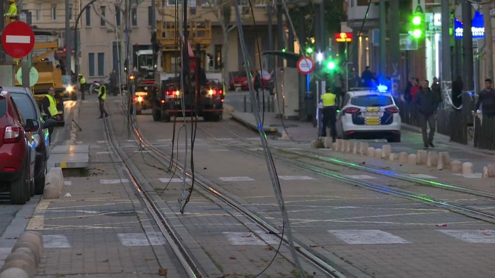 Es restableix la circulació en la línia 4 del tramvia de València