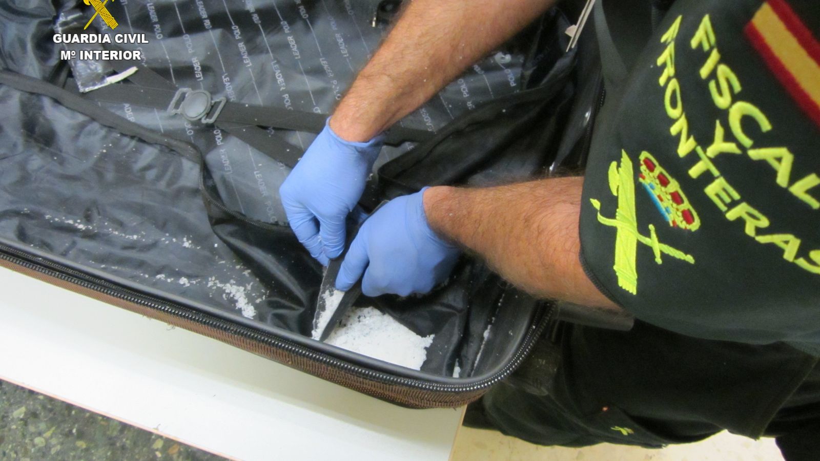 Cocaïna intervinguda en l'operació