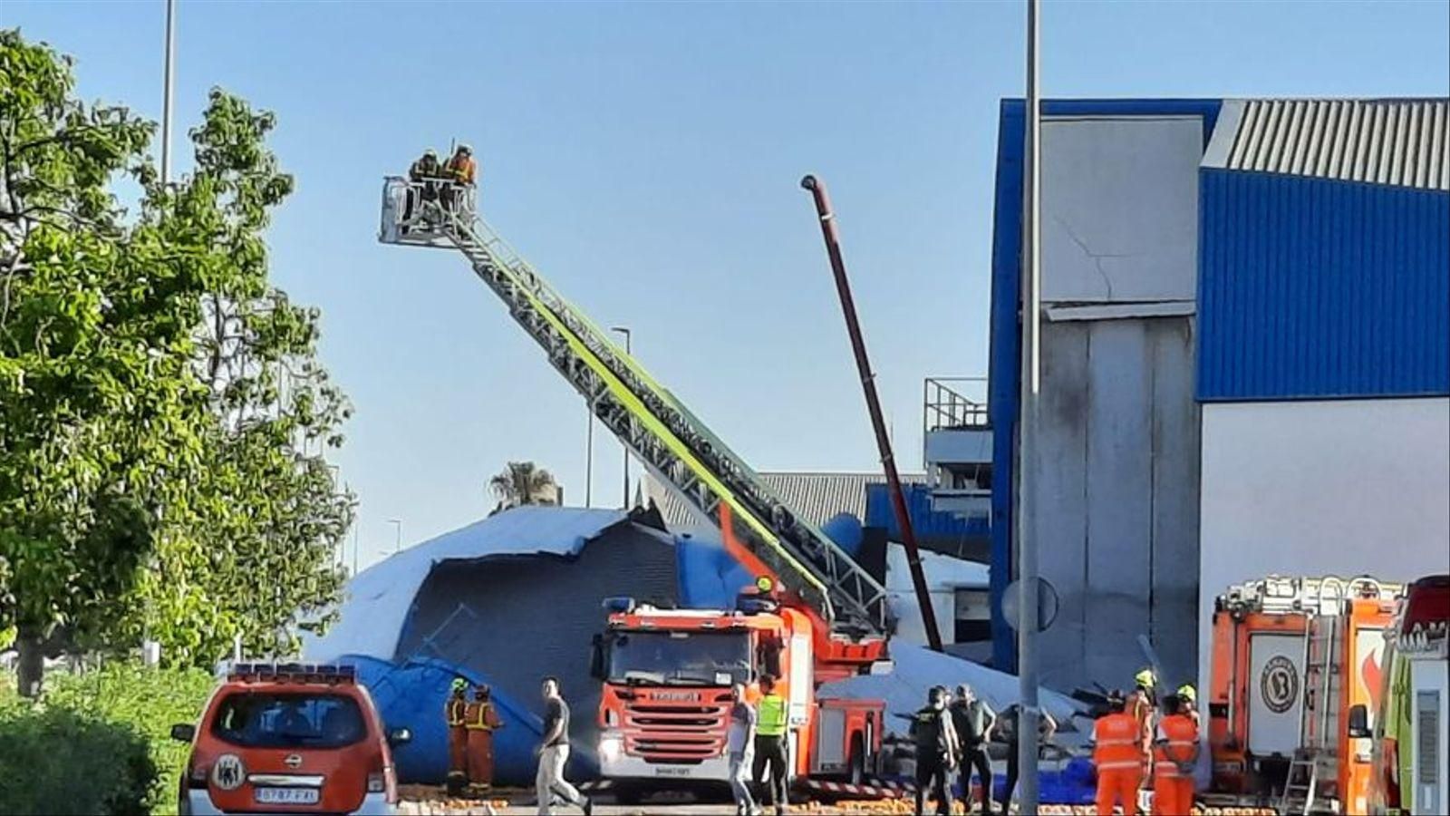 La fàbrica on es va registrar un accident laboral mortal el passat mes de juny a la Pobla de Farnals