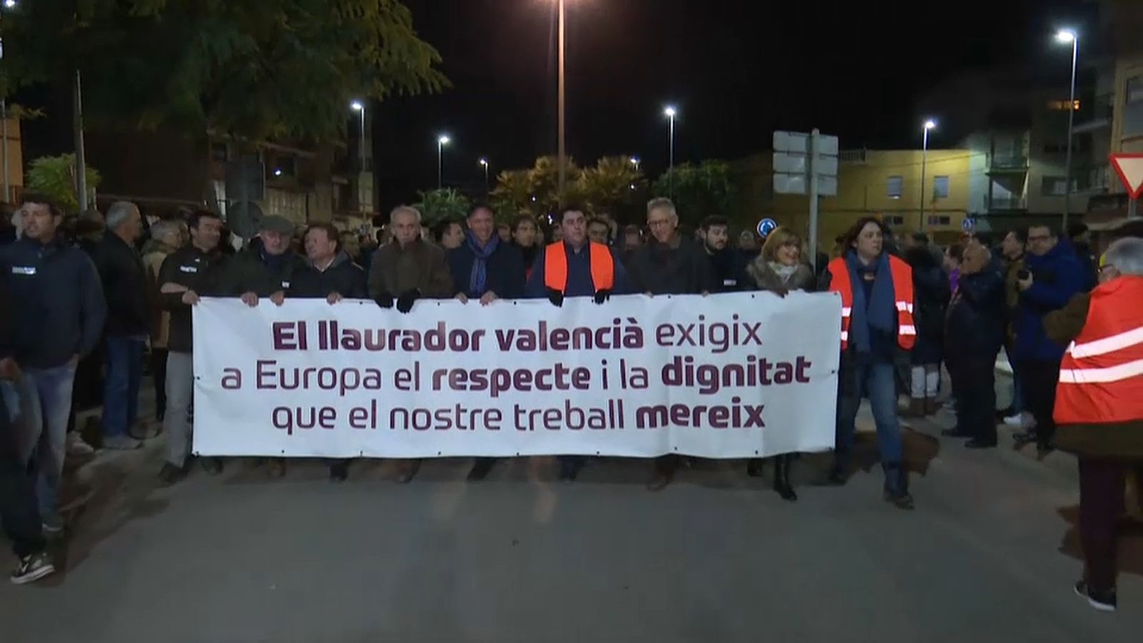 Els agricultors han eixit al carrer en dues ocasions en manifestacions multitudinàries en defensa del sector