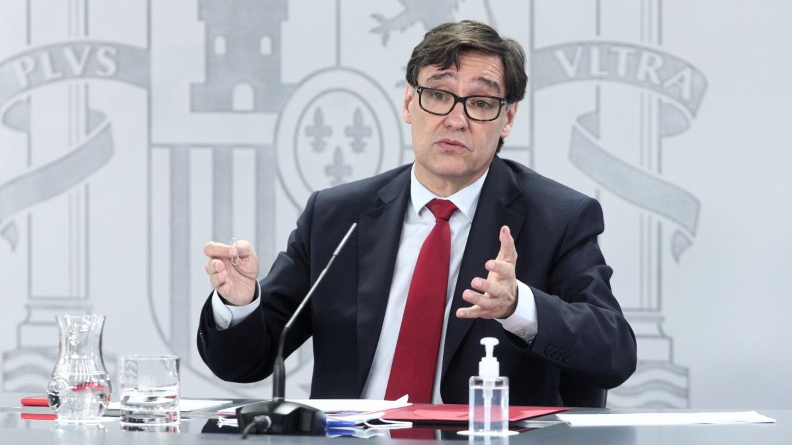 Imatge d’arxiu del ministre de Sanitat, Salvador Illa
