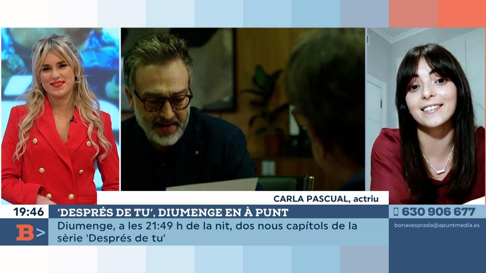 11.02.2022 | Parlem amb Carla Pascual, Alba en ‘Després de tu’