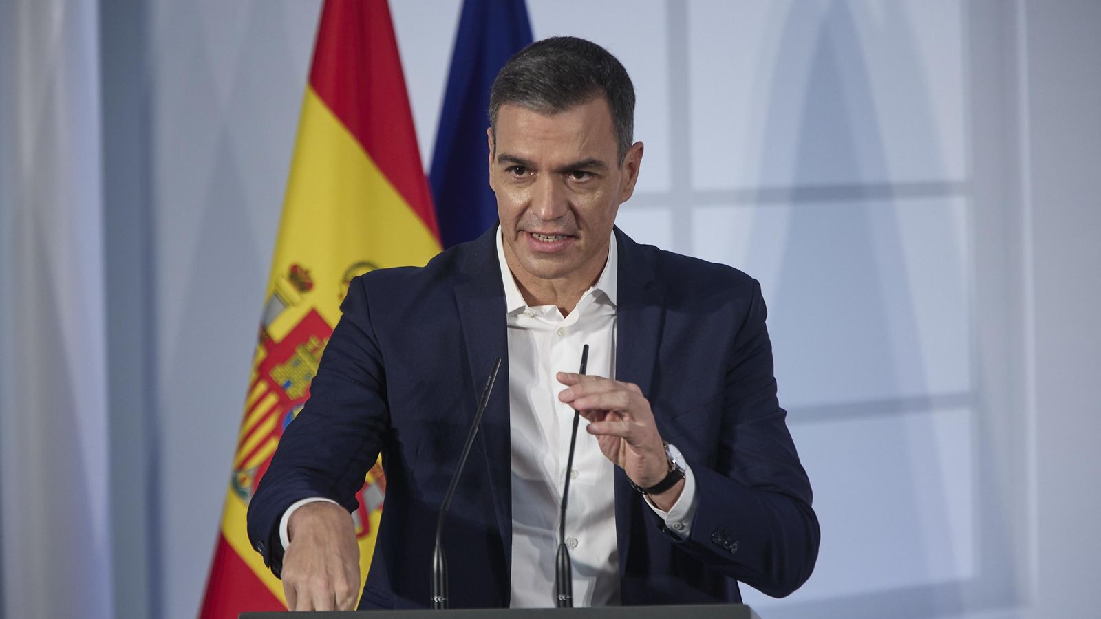 Imatge d'arxiu de Pedro Sánchez, on anuncia un pla de salut mental Pedro Sánchez anuncia un Pla de Salut Mental