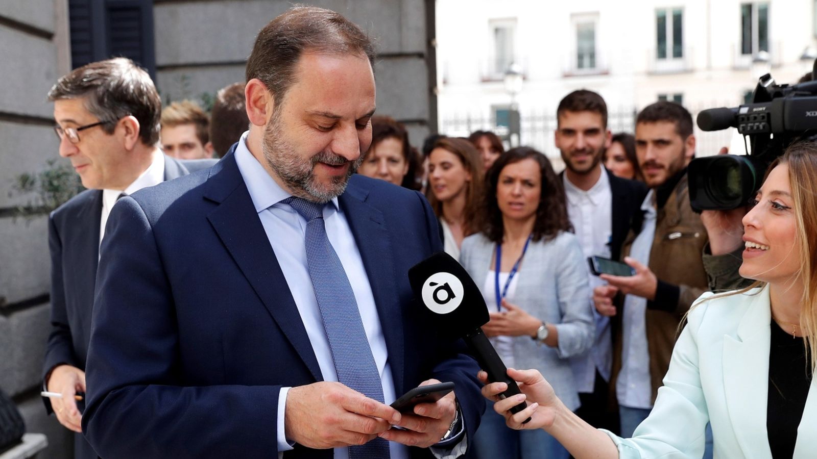 El ministre de Foment ha traslladat el "compromís total" amb el corredor mediterrani.