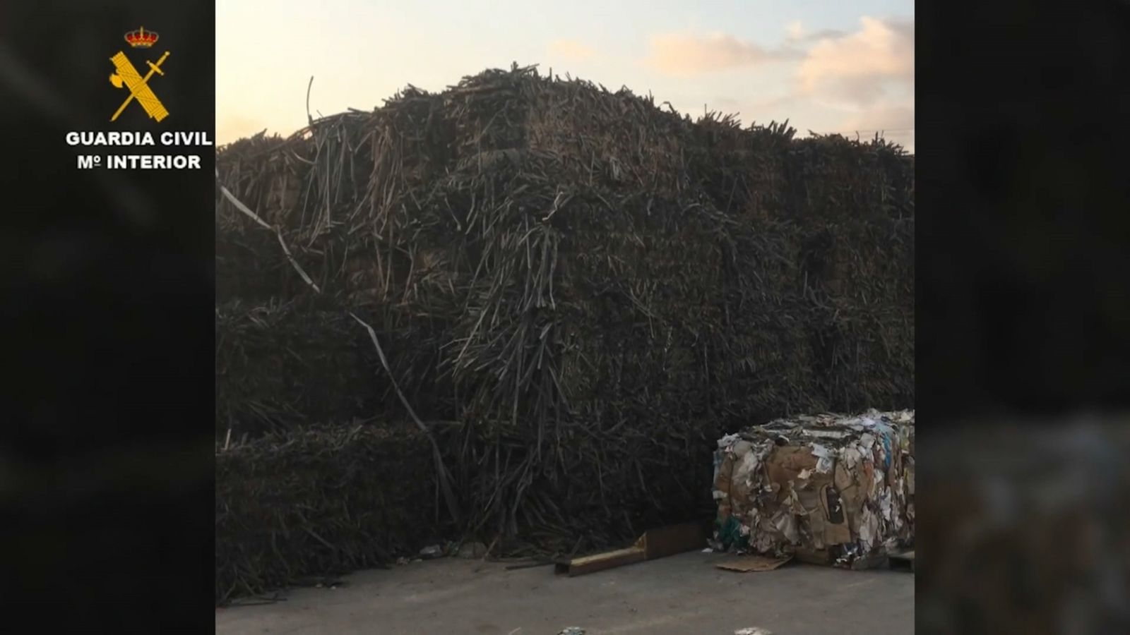 Plàstics interceptats al port de València