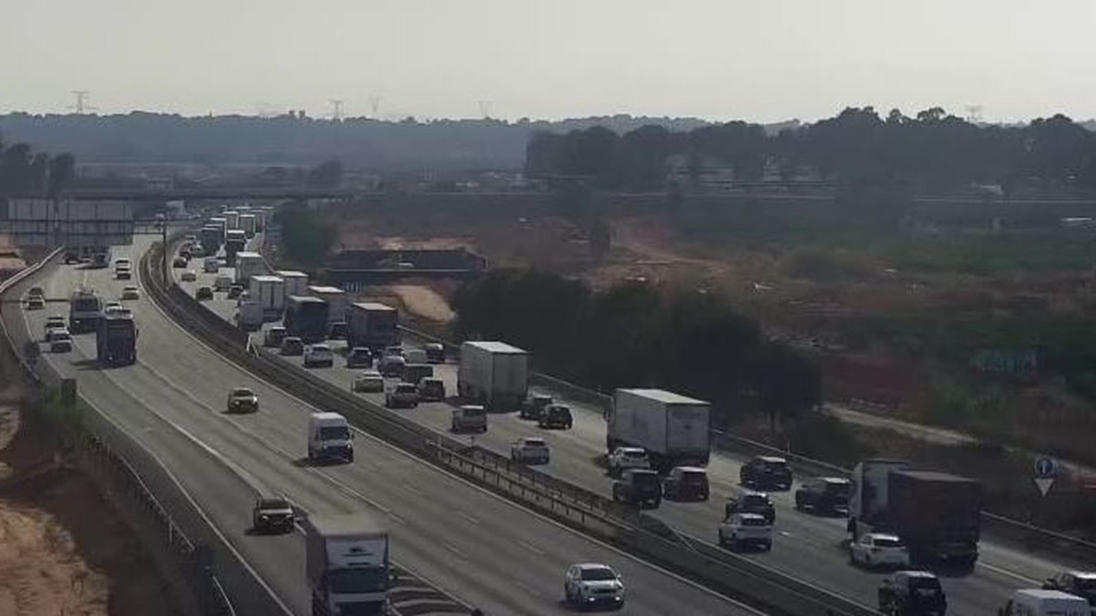 Retencions, este dilluns de vesprada, al bypass
