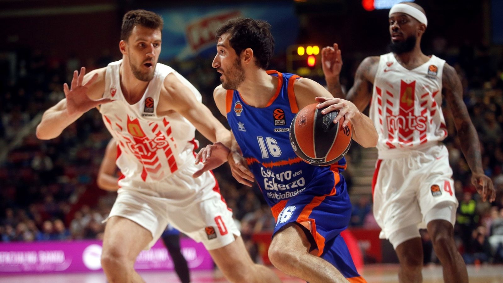 Vives, durant el partit