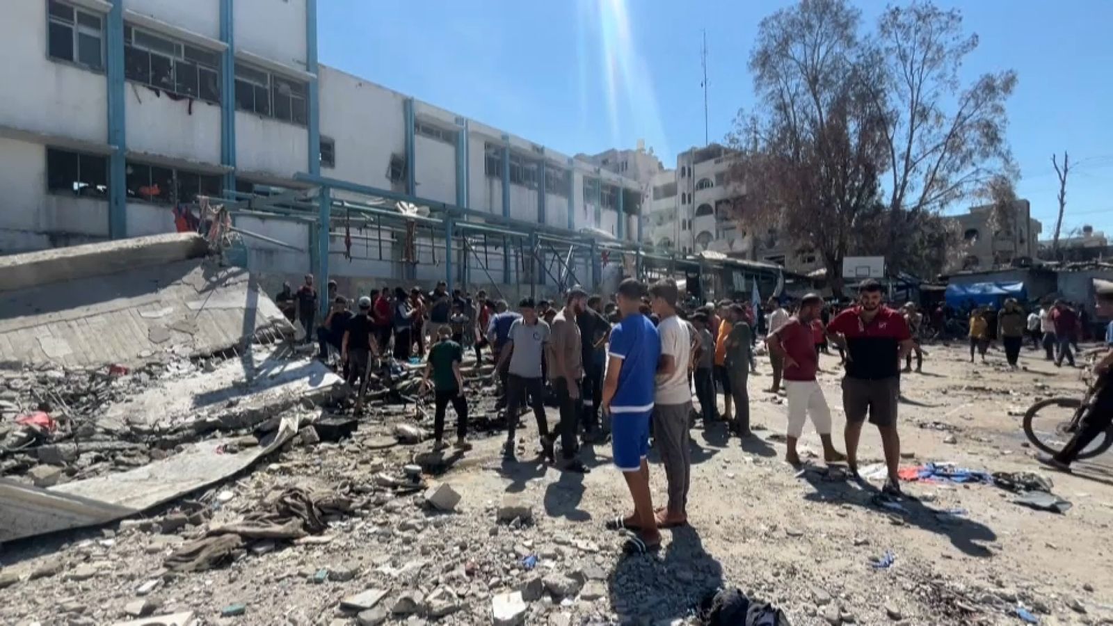 Bombardeig d'Israel, este dimarts