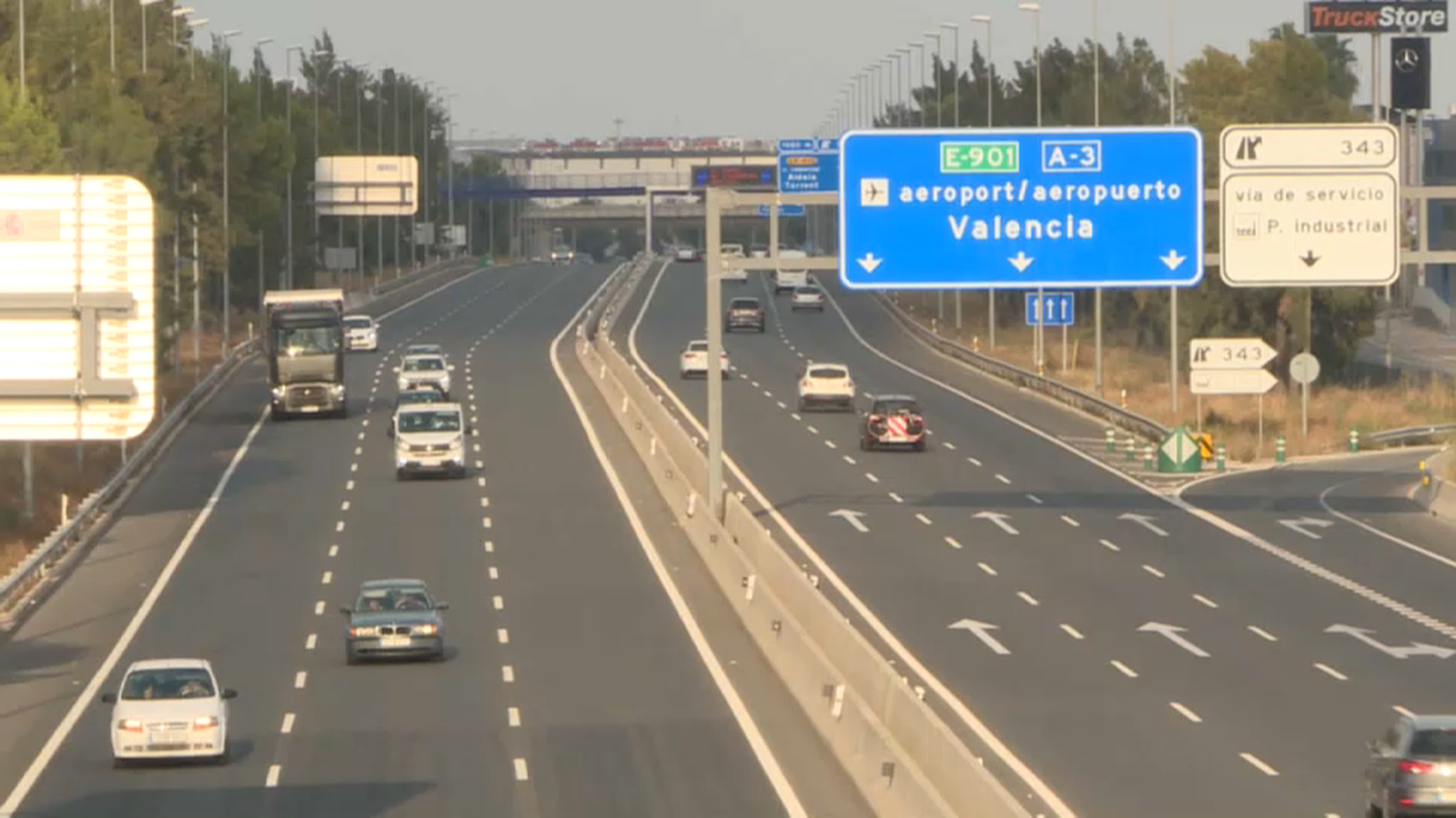 Trànsit fluid a les carreteres valencianes en el primer cap de setmana d’agost