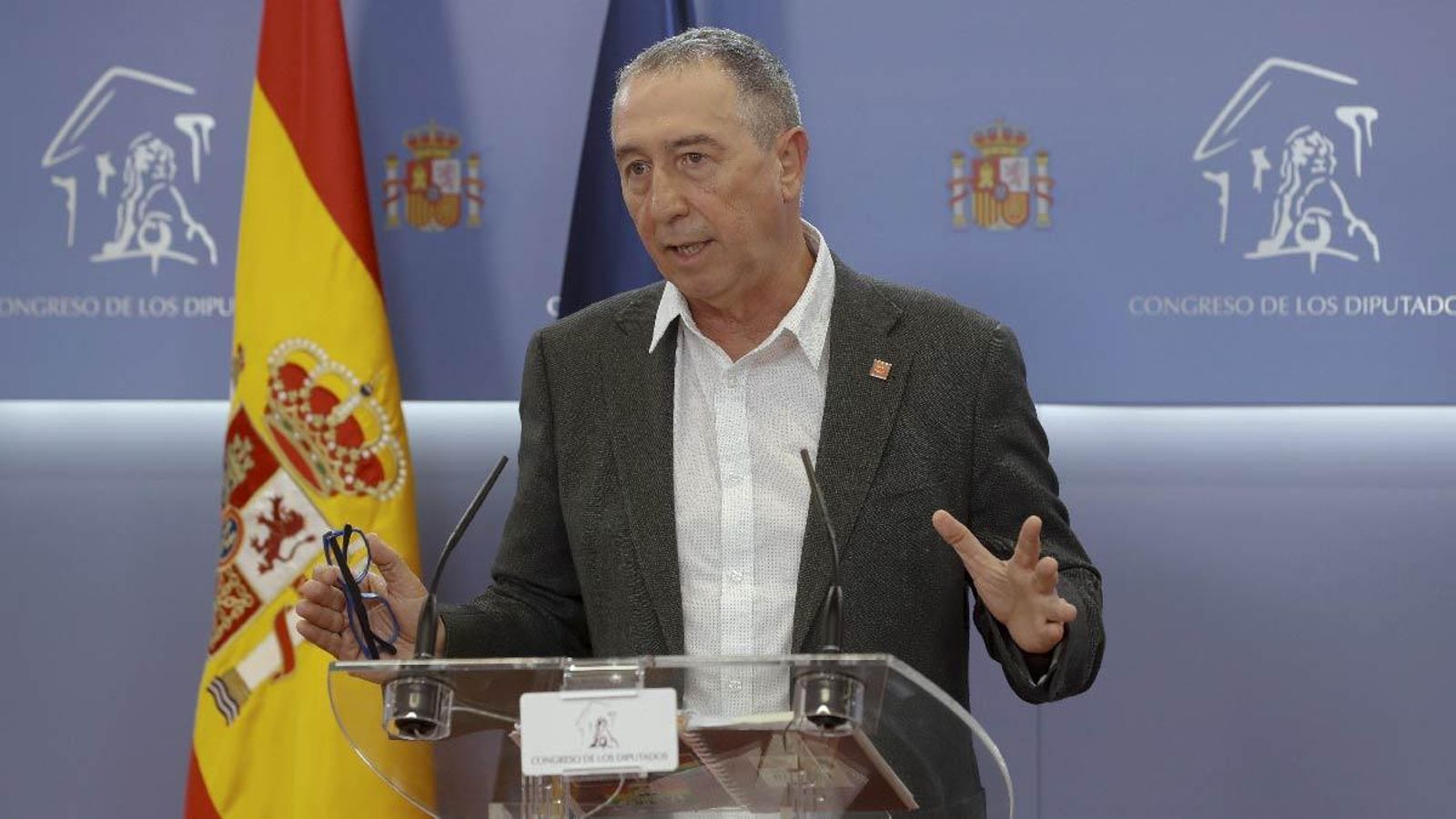 Joan Baldoví, diputat de Compromís en el Congrés.