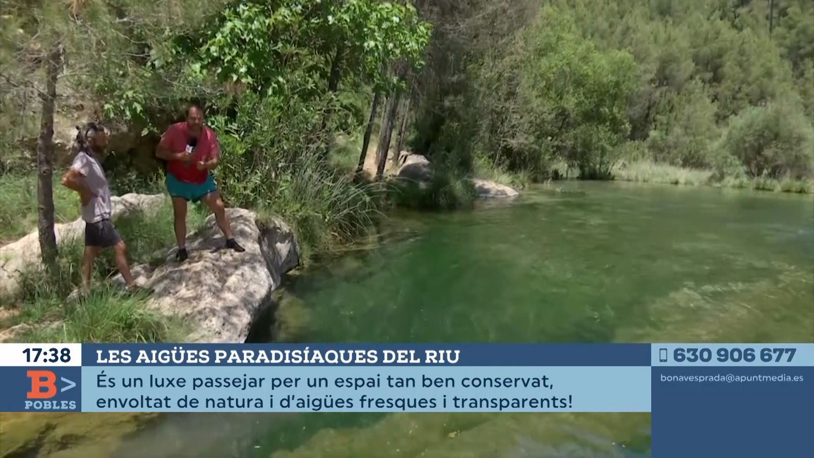 06.06.2022 | Les aigües paradisíaques del riu Fraile