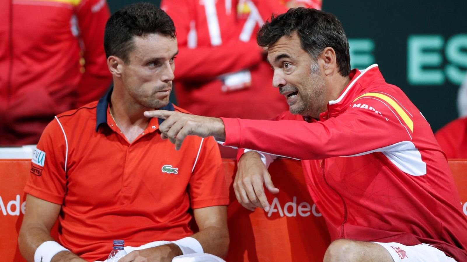 Bruguera haurà de mantindre la moral de l'equip després de la derrota de Bautista