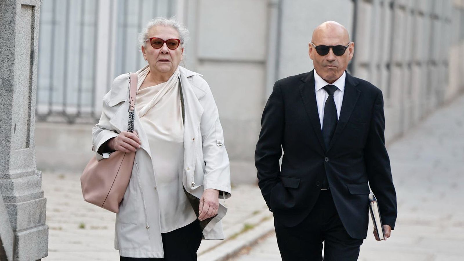 L'empresària Carmen Pano, este dijous al Tribunal Suprem