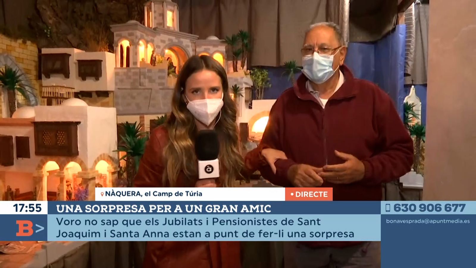 17.11.2021 | Un betlem monumental a Nàquera