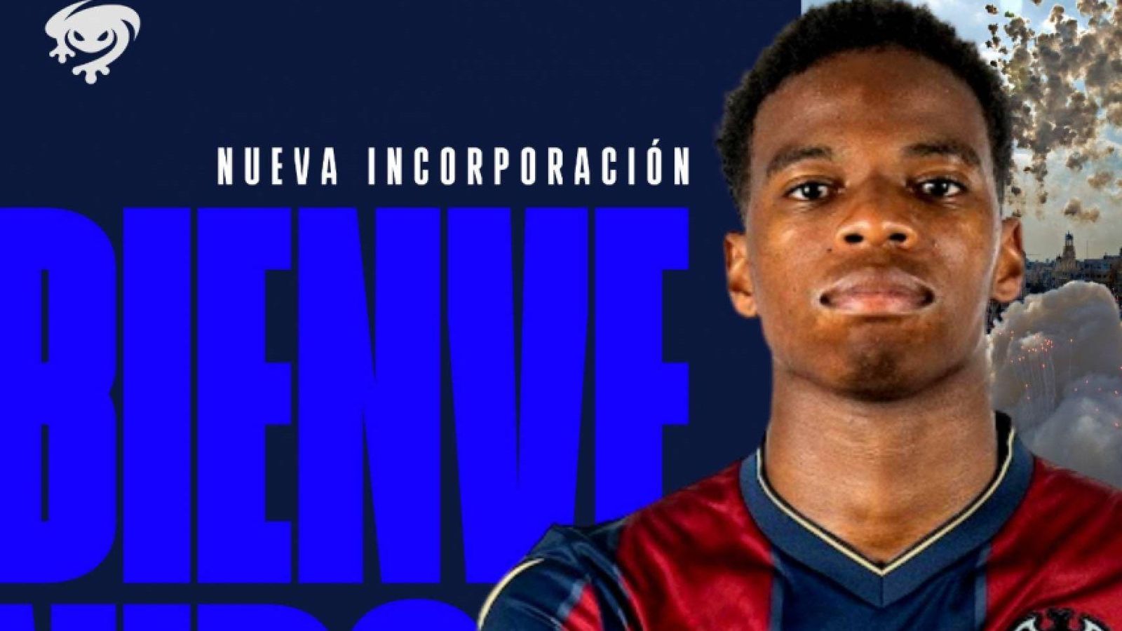 Musonda, amb la camiseta del Llevant Musonda, amb la camiseta del Llevant