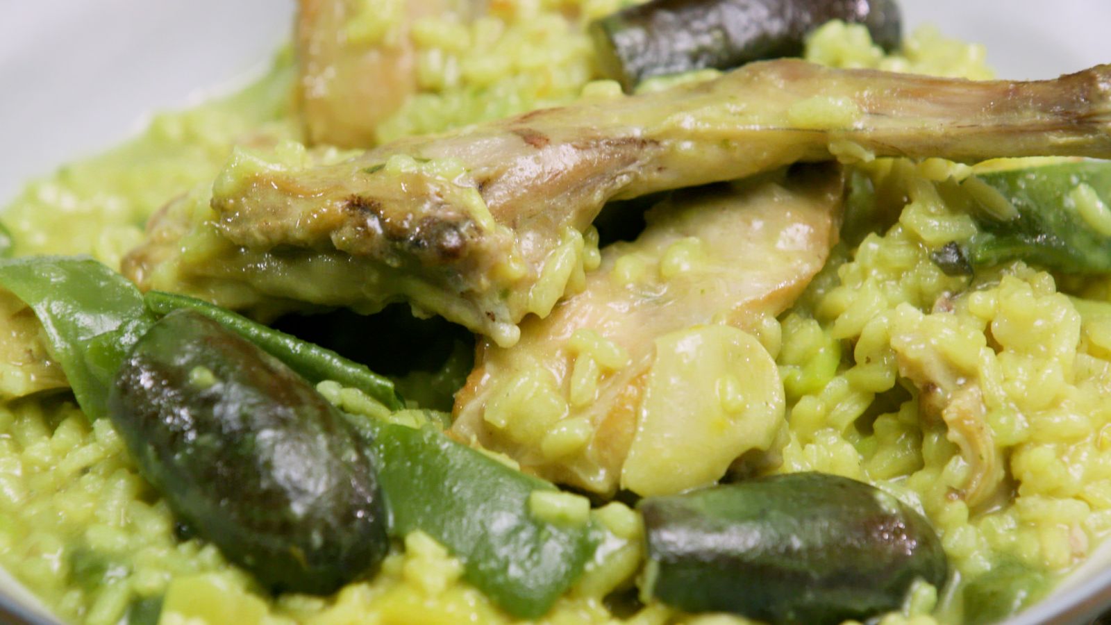 Arròs estiuenc de conill