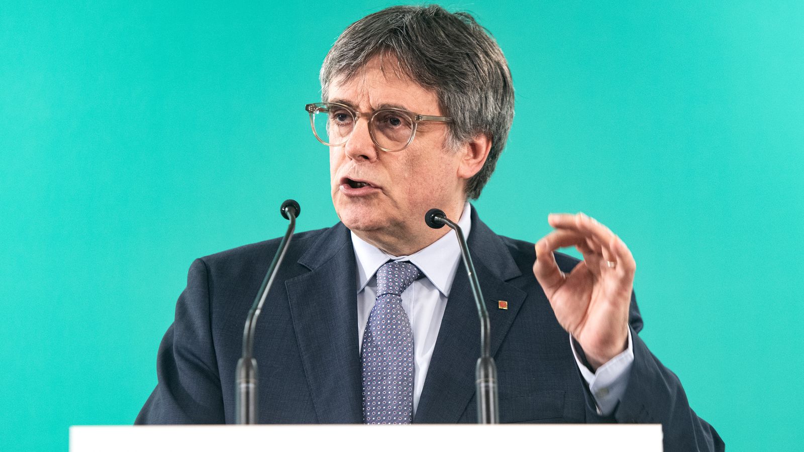 Puigdemont, en una intervenció el passat gener