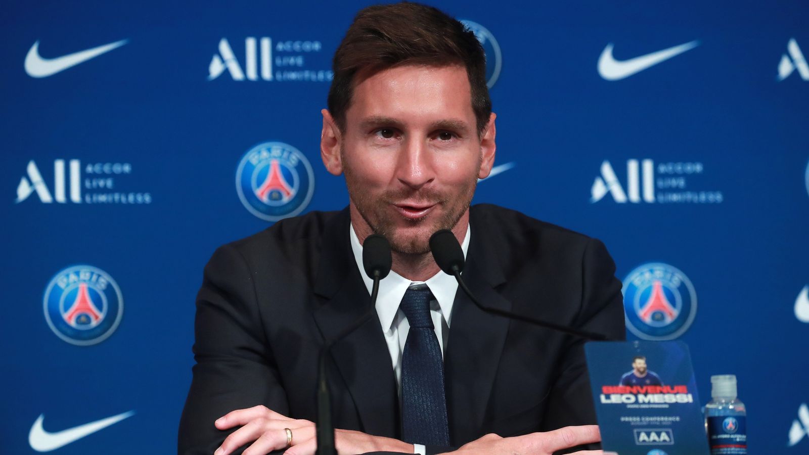 El nou jugador del PSG, Leo Messi