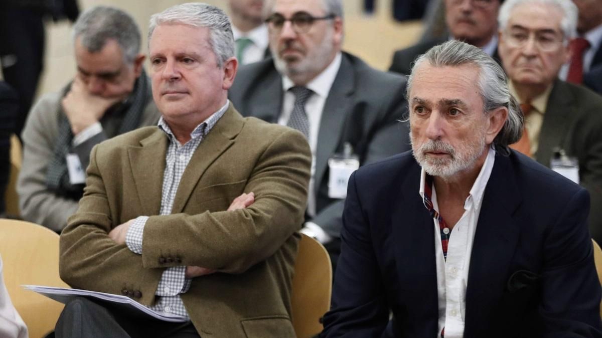 D'esquerra a dreta els membres de la trama Gürtel Pablo Crespo i Francisco Correa D'esquerra a dreta els membres de la trama Gürtel Pablo Crespo i Francisco Correa