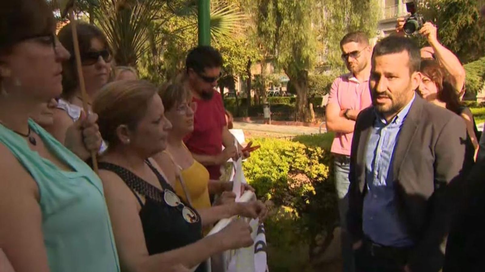 El conseller Marzà ha parlat amb les treballadores de l'empresa de neteja Raspeig