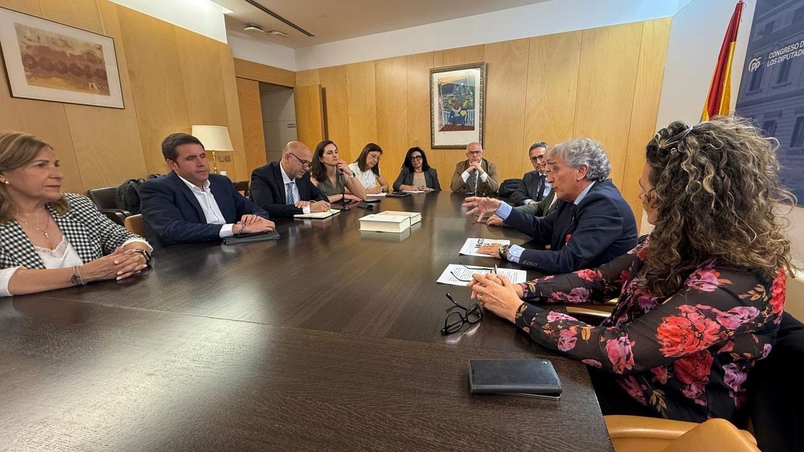 Reunió de treball del PPCV celebrada al Congrés dels Diputats