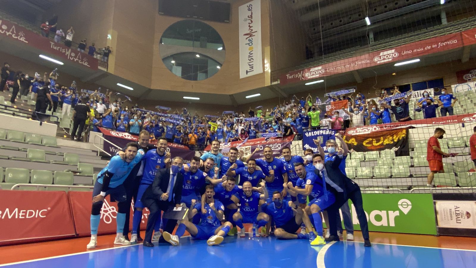 El Viña Albali Valdepeñas derrota el Pozo Múrcia en els quarts de final dels playoffs