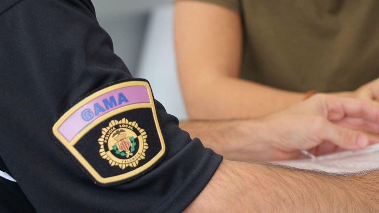 Agent del grup GAMMA de la Policia Local de València