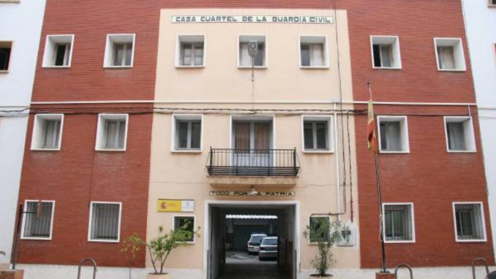 Imatge d'arxiu de la caserna de la Guàrdia Civil de Borriana Imatge d'arxiu de la caserna de la Guàrdia Civil de Borriana