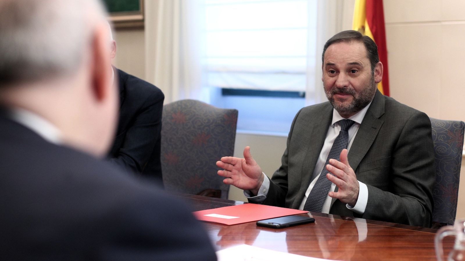 El ministre de Transports, José Luis Ábalos