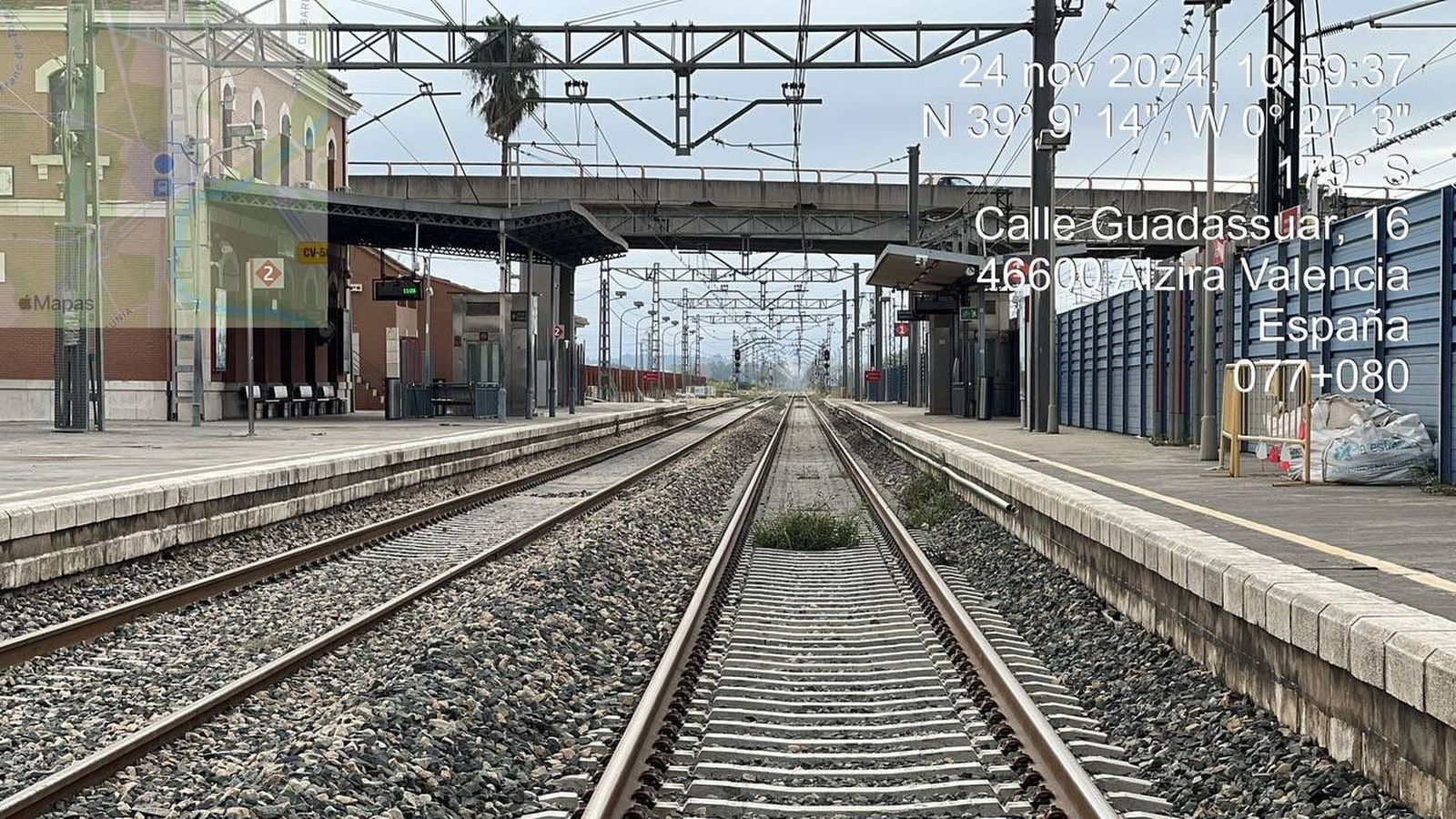 La línia C2 recupera l'estació d'Alzira