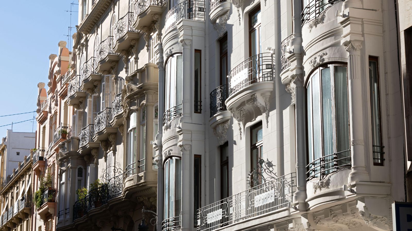 Imatge d'arxiu d'un edifici de València