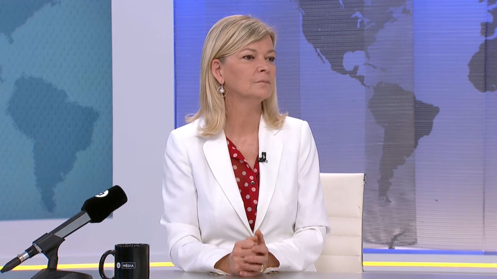 La consellera Gabriela Bravo durant la seua intervenció en 'Les notícies del matí' d'aquest dimecres