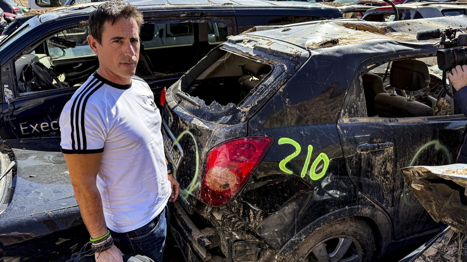 Carlos Ayas troba el seu cotxe a Benaguasil