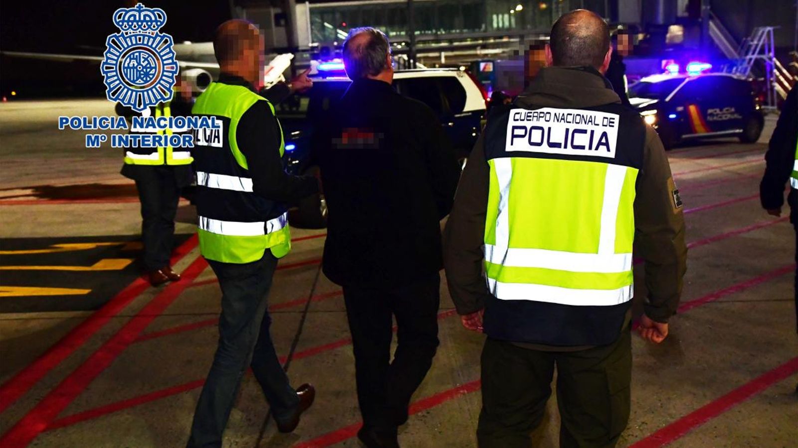 L\'autor de la matança d\'Atocha arriba a Madrid