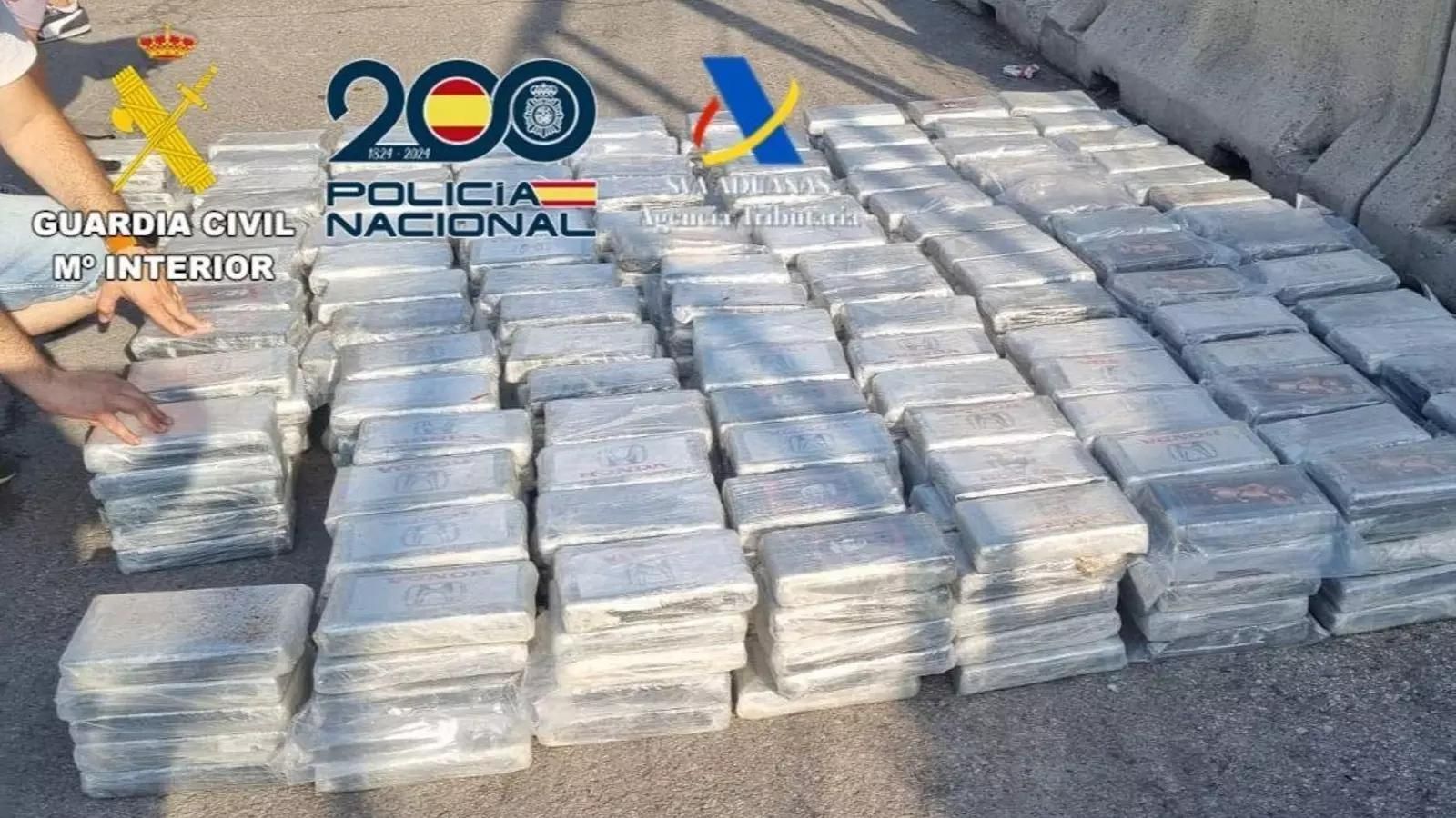 La droga intervinguda al port de València