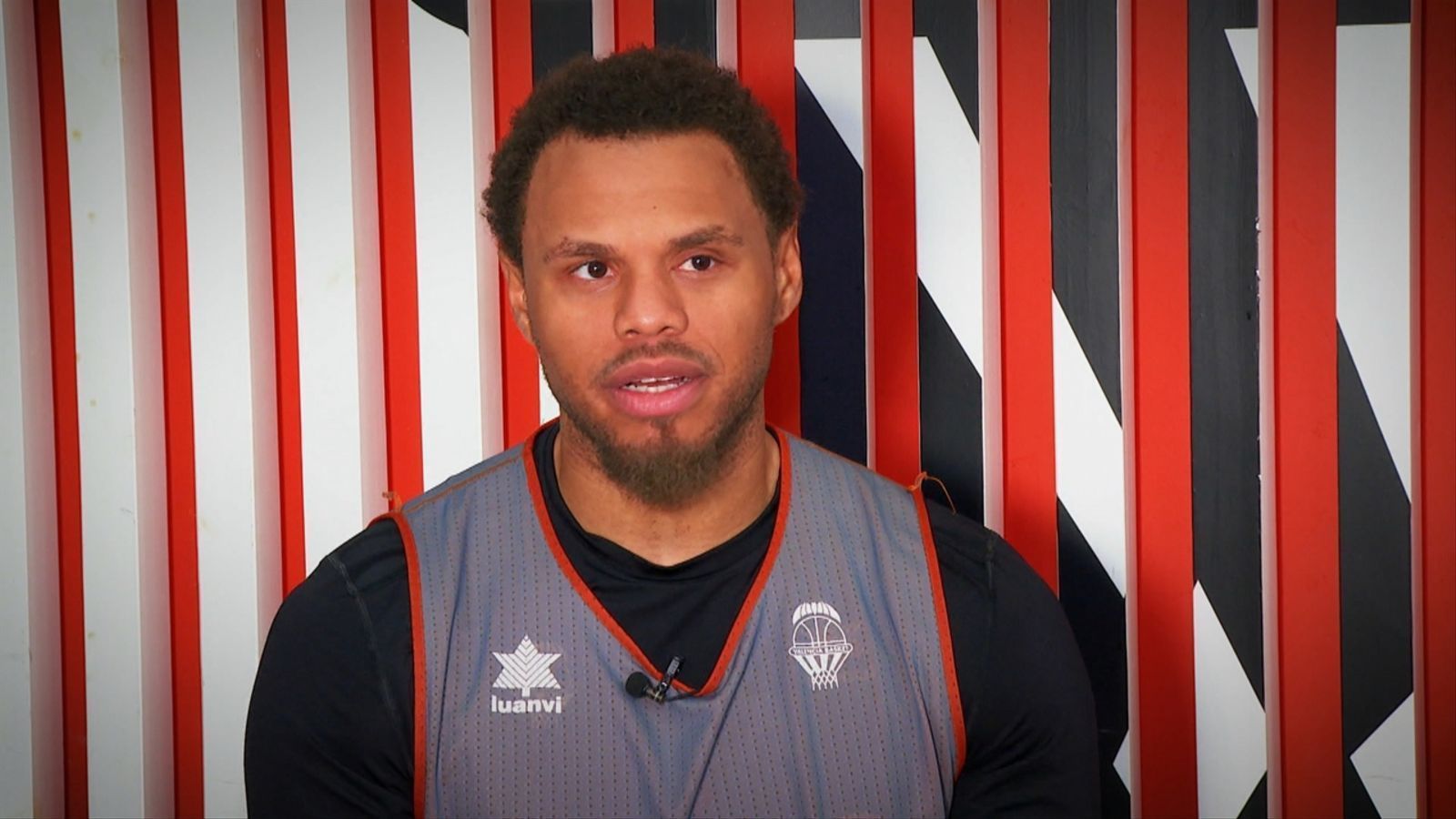 El jugador del València Basket, Justin Anderson