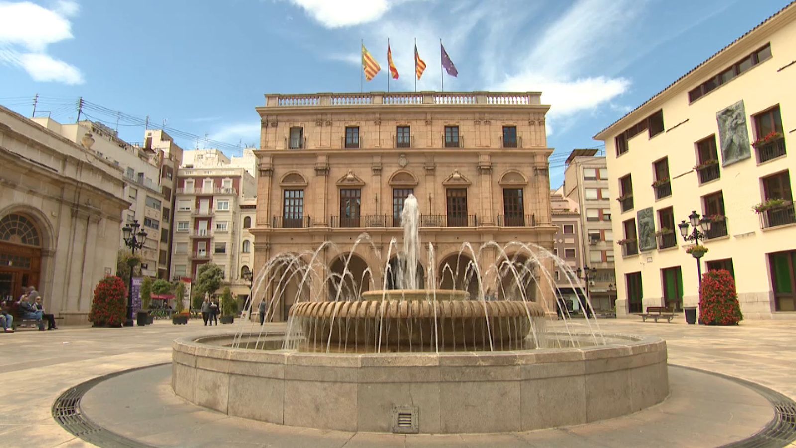 L'Ajuntament de Castelló, en una imatge d'arxiu